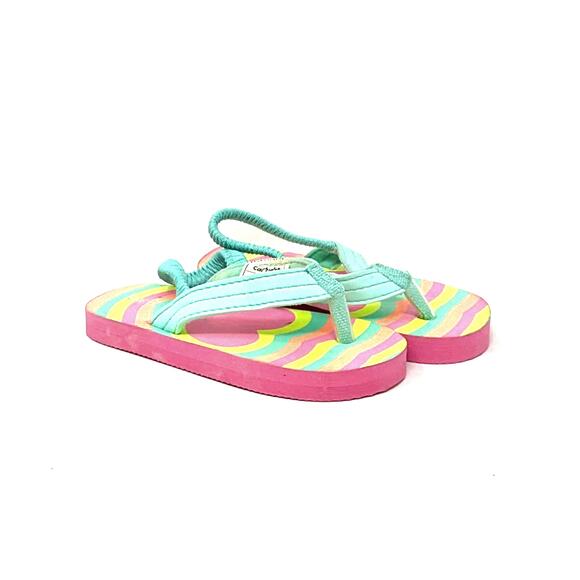 Carter’s Girls FlipFlops Multicolor Size Toddler S/P (5-6) - Picture 1 of 11